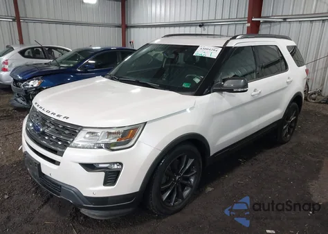 2018 Ford Explorer Xlt из США, поврежденный, VIN 1FM5K8D87JGB96442